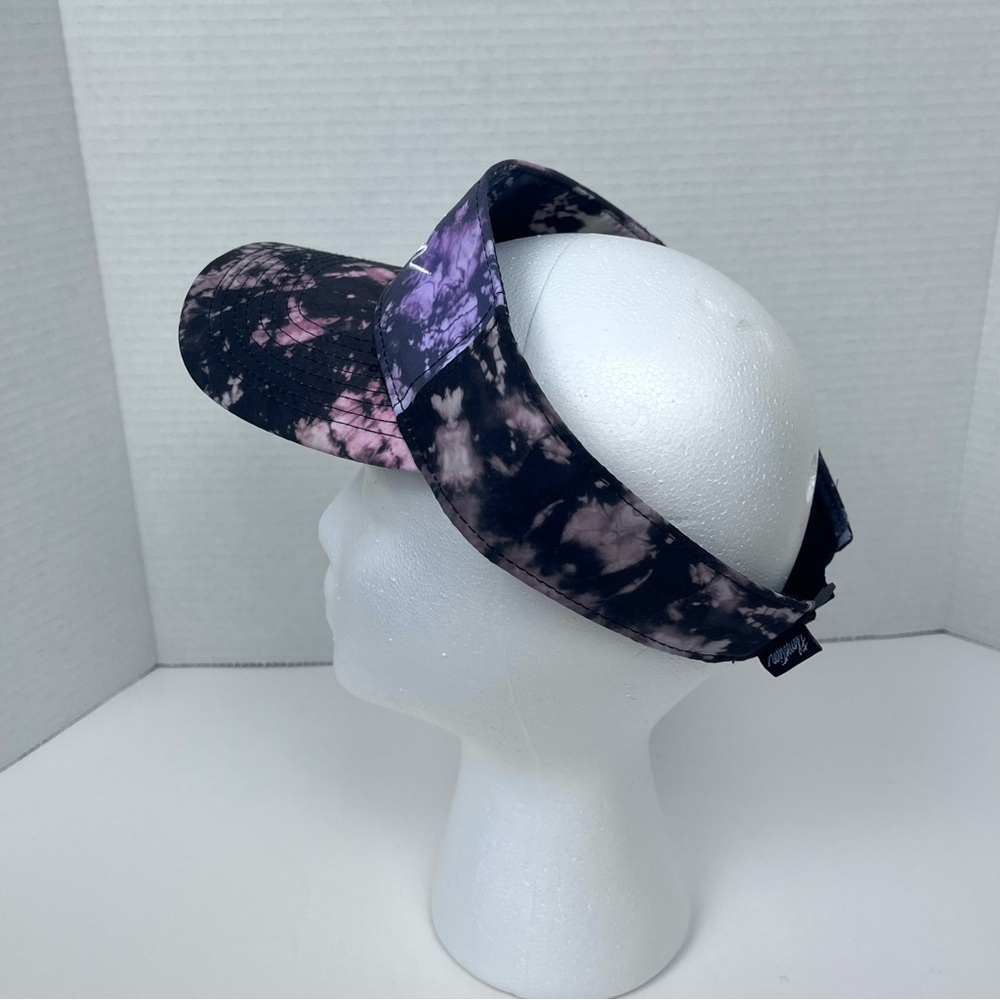 Flomotion Women's Adjustable Tie-Dye Print Golf Visor One Size; Activewear - Picture 3 of 8